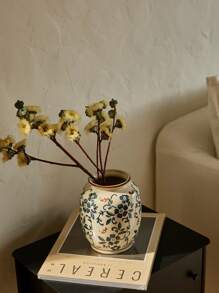 Cirelle 复古欧式花卉设计花瓶 - 彩色 - 查看 1