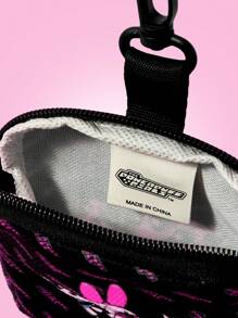 THE POWERPUFF GIRLS X SHEIN Fashionable & Portable Blossom, Bubbles, Buttercup Pattern Coin Purse - Multicolor - View 4