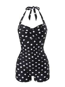 Swim Vcay Women Beach Summer One Piece Swimsuit