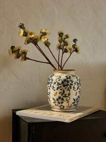 Cirelle 复古欧式花卉设计花瓶 - 彩色 - 查看 2