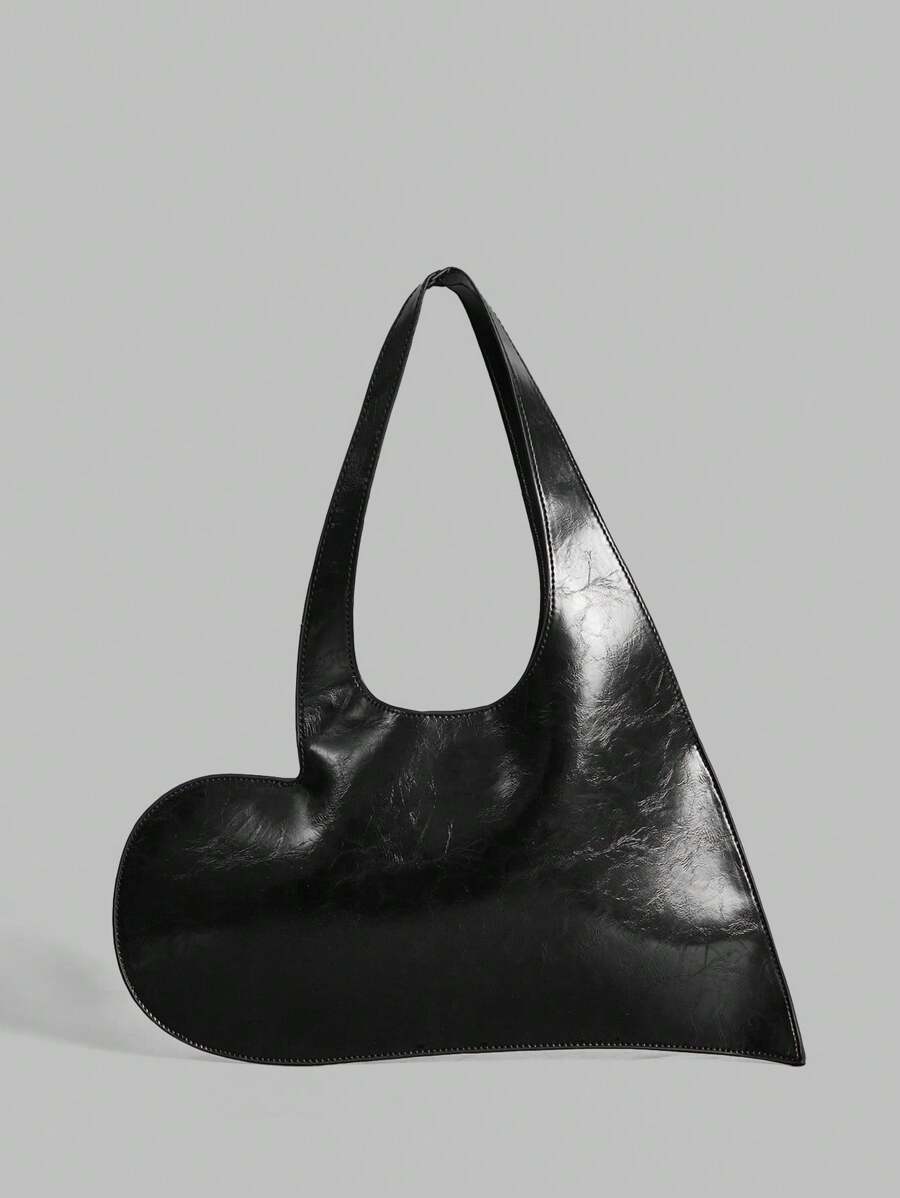 Ontre 时尚不对称心形单肩包