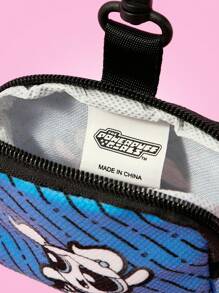 THE POWERPUFF GIRLS X SHEIN Fashion Portable Bubble Pattern Coin Purse - Multicolor - View 4