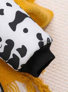 SHEIN Đứa bé trai In gấu trúc Thiết kế tai 3D áo có mũ Cá nóc Áo liền quần - Nhiều màu - Xem 6