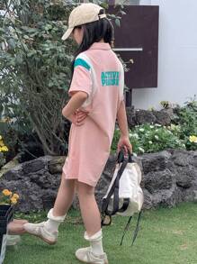 Dazy Kids Tween Girl Fall Dress,Back To School Clothes - Pink - View 1