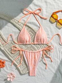 Swim Mod 女士三件套比基尼套装（微三角）