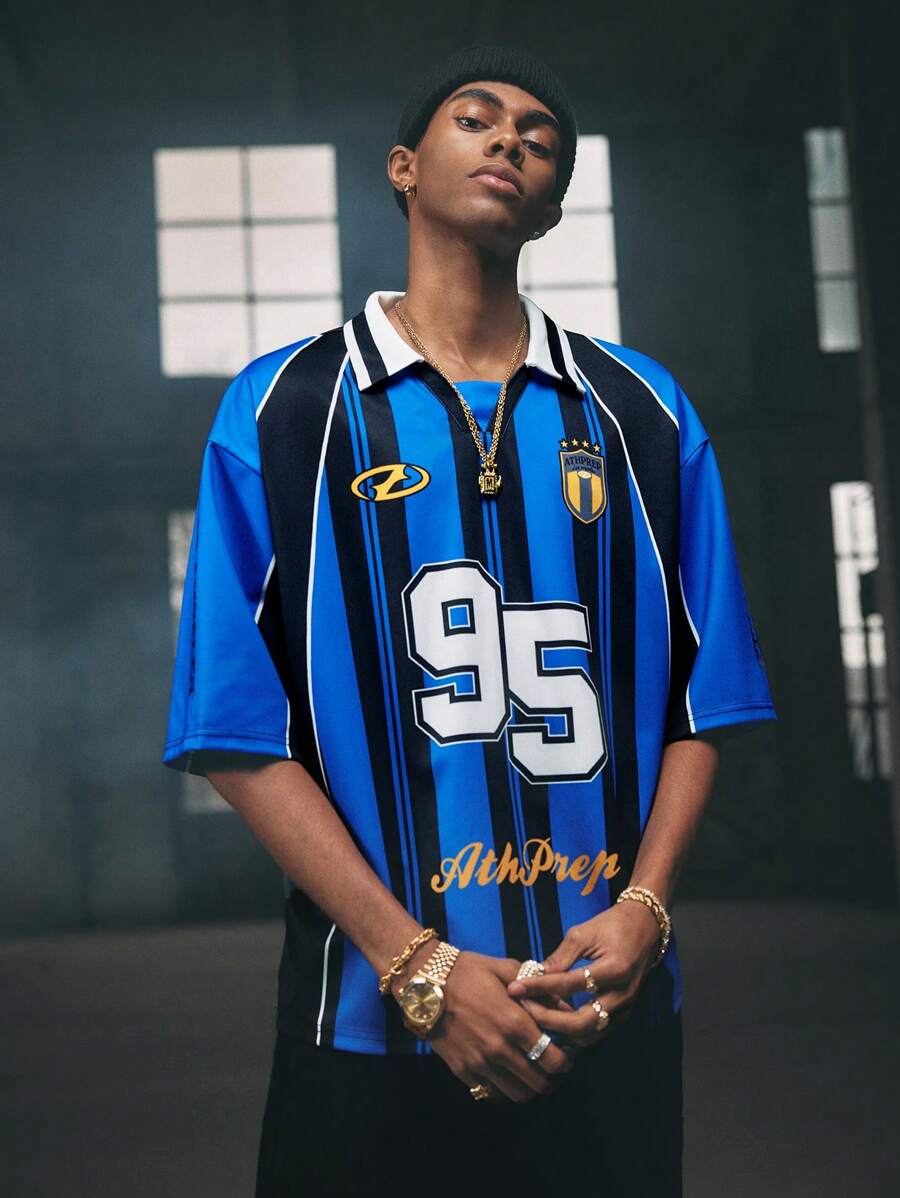 AXEPEAK 男士 Polo 短袖衬衫，简约时尚，适合夏季，街头风格 - 彩色 - 查看 1