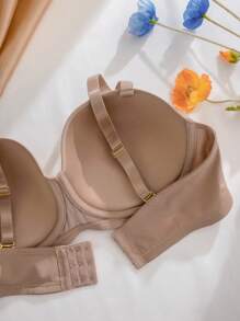 Snug Zone 3pcs/Set Plus Size Wire-Free Bras - Multicolor - View 4