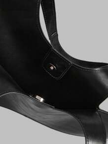 Ontre 时尚不对称心形单肩包