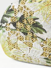 MOTF PREMIUM EMBRAGUE CON BORDADO FLORAL - Multicolor - View 5