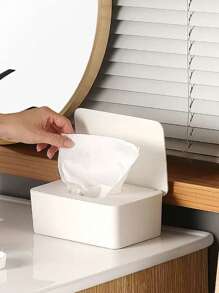 Household Desktop Baby Wet Wipes Paper Box With Lid Wet Wipes Box Empty Box Storage - Multicolor - View 8