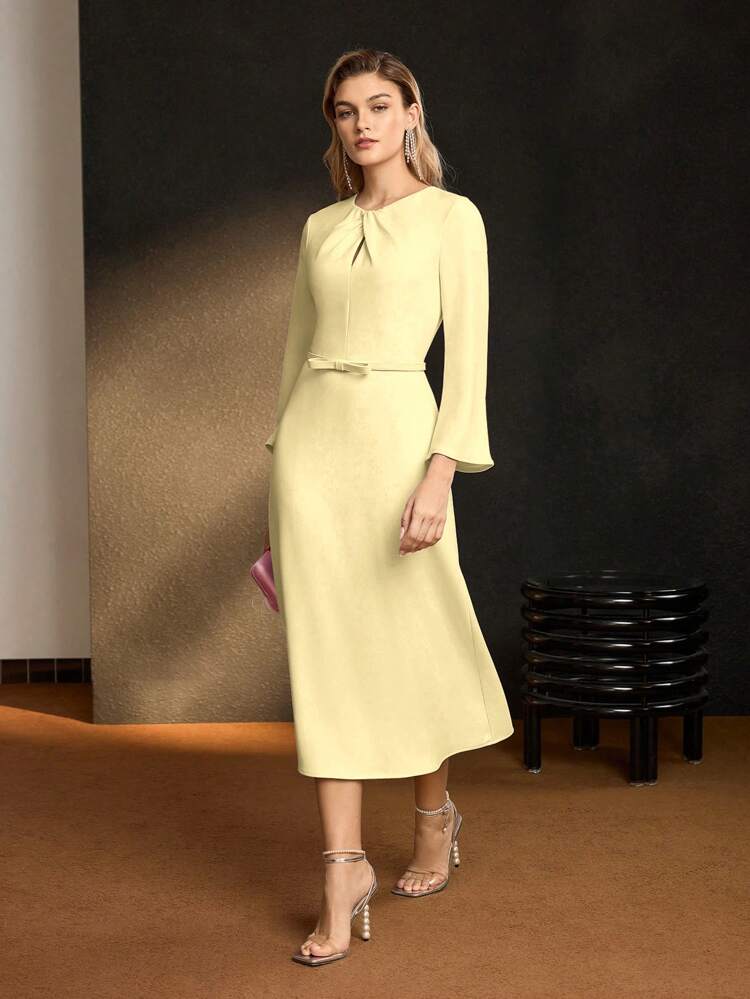 MOTF Soiréza TWIST BELTED DRESS