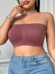 SHEIN 3pcs Plus Size Bras & Wireless Bras Set Without Padding