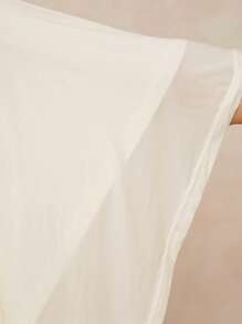 Lumalex 2 Stücke/Set Damen 3D gerafftes Bandeau Crop Top mit extra langer Taillenband