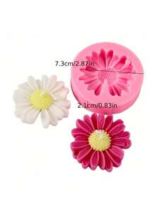 3D Daisy Flower Silicone Mold For Scented Candles, Soap Making, AndEpoxy Resin Crafts - DlY Home Decor Supplies Mold - 1 Piece