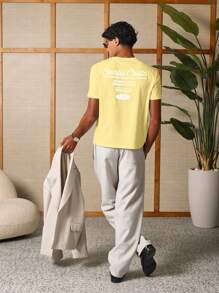 SUMWON Santa Cruz Kalifornien Grafik T-Shirt Sommer Strand Lässig Streetwear Kurzarm Reisestadtdruck Ferien Surf Skate Lifestyle Urban Mode Alltäglicher Komfort