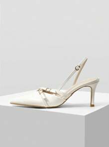 MOTF PREMIUM POINTED TOE CASUAL FORMAL PUMPS - Chantilly - View 4