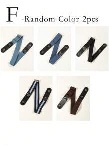 1 条男士无扣弹性腰带 - 可调节且舒适的牛仔裤解决方案