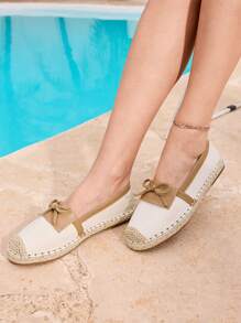 Styleloop Women's Casual Simple Flat Slip-On Loafers - Apricot - View 2