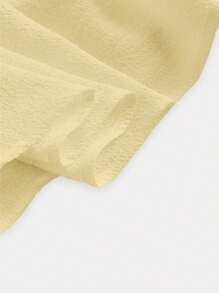 SHEIN MOD Yellow Off-Shoulder Ruched Romantic Summer Maxi Dress, Plus Size,Birthday Dresses For Women - Yellow - View 4