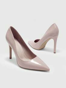 CUCCOO BIZCHIC 新款百搭尖头女式高跟鞋 - 杏色 - 查看 2