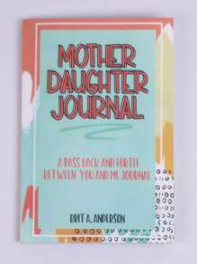 SHEIN 1 Pack Mother And Child Exchange Journal Can Be Used As A Gift For Mom, Meaningful Notebook Gift - Multicolor - View 3