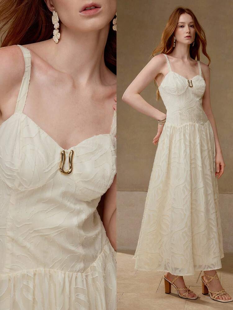 FLOWY GATHERED CAMI DRESS