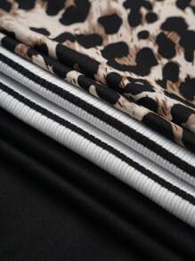 SHEIN LUNE 休闲百搭大码夏季连衣裙，多件套乡村音乐会服装毕业服装女士夏季服装女士早午餐服装母亲节教堂服装女士 - 彩色 - 查看 6