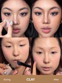 SHEGLAM 太陽雕塑液體輪廓黏土輪廓液體不油膩持久自然古銅色輪廓輕盈輪廓 品牌 美容 化妝 化妝品 適合女性與女孩 完美搭配冬季 Y2K 時尚 流行 生日禮物 假期 派對準備就緒 最佳顏色