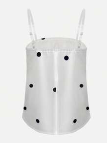 INAWLY 2 件套女士极简主义波尔卡圆点套装，春夏