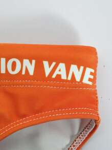 Manfinity Swimmode Men's Letter Print Triangle Swim Trunks