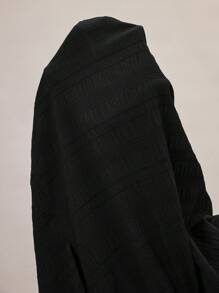 EMERY ROSE Quần short Bermuda Boho rộng rãi có dây rút eo cho nữ cỡ lớn, trang phục phương Tây cho nữ - màu đen - Xem 7