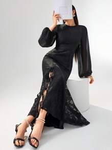 Modelyn Vestidos largos de noche de estilo árabe