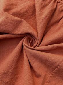 SHEIN VCAY 大码度假休闲短款背心和短裤两件套，女士服装两件套度假装女士夏季服装女士抹胸短款上衣 - 白色 - 查看 7