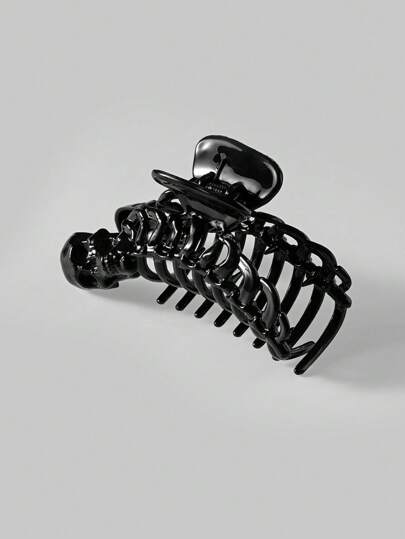 Goth 1 Pc Gothic Style Black Skeleton Claw Hair Clip Hair Clips Hair Jaw Clip Hair Clamps Hair Clutch Hair Catcher Clip
