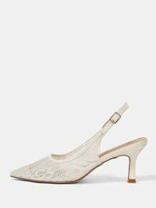 CUCCOO HITCHD Tacones de aguja de punta negros de moda para mujer, adecuados para el tránsito, citas, fiestas, compras y vacaciones