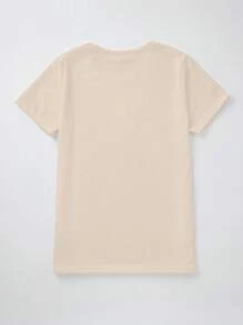 Áo thun đôi Mommy And Me (3 chiếc được bán riêng) - Màu be - Xem 2