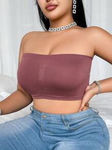 SHEIN 3pcs Plus Size Bras & Wireless Bras Set Without Padding