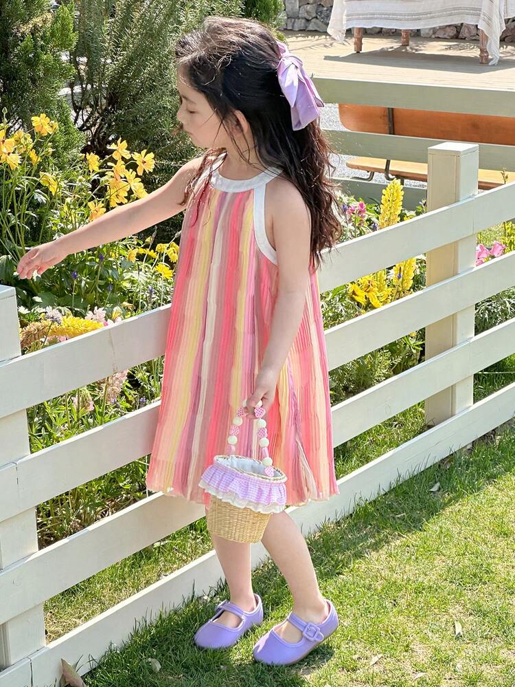 Girls Mini Dress, Young Girl Fall Clothing Vacation