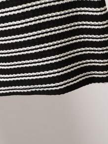 SHEIN Playful Pals 1 件年轻男孩休闲领短袖 POLO 衫，格子条纹