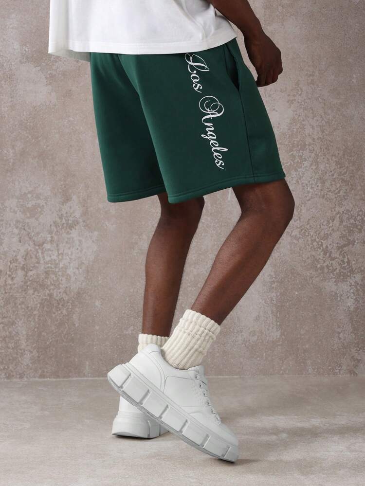 Athletic Lounge Drop Crotch Shorts