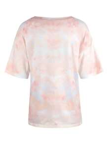 INAWLY Camiseta suelta y oversize con estampado de conejo para mujeres