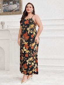 Modelyn Plus Size Solid Color Long Sleeve Jacket & Dress Set - Multicolor - View 5