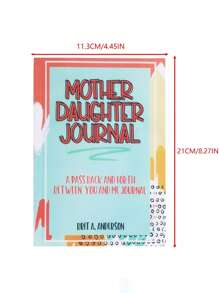 SHEIN 1 Pack Mother And Child Exchange Journal Can Be Used As A Gift For Mom, Meaningful Notebook Gift - Multicolor - View 2