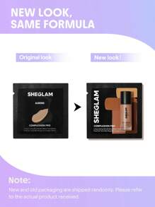 SHEGLAM Complexion Pro 持久透氣啞光粉底液樣品-深色丁香啞光防汗粉底液控油全覆蓋無孔遮瑕防水無瑕不褪色輕盈液體粉底液 - Dark Clove - 查看 10