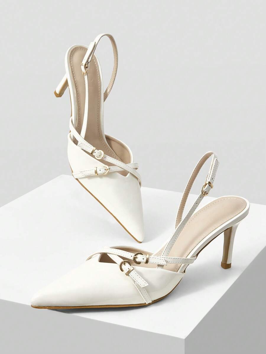 MOTF PREMIUM POINTED TOE CASUAL FORMAL PUMPS - Chantilly - View 1