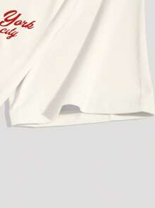 ROMWE MEN Street Life 男士高街复古风格圆领 T 恤，适合休闲日常穿着，春夏季 - 彩色 - 查看 5