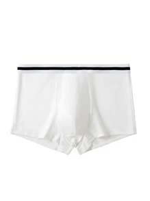 8pcs/Set Men Contrast Waistband Boxer Briefs - Multicolor - View 3