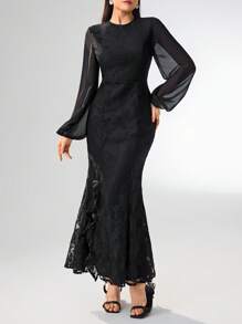 Modelyn Vestidos largos de noche de estilo árabe