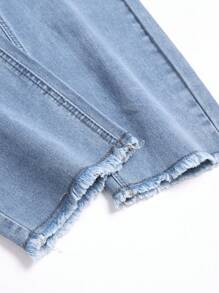 Manfinity Hypemode Men's Casual Pocketed Slim Fit Relaxed Jeans - Blue - View 3