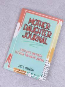 SHEIN 1 Pack Mother And Child Exchange Journal Can Be Used As A Gift For Mom, Meaningful Notebook Gift - Multicolor - View 4